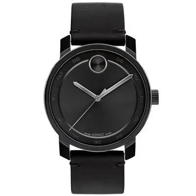 Pre-owned Movado Men's Bold Black Dial Watch - 3600918