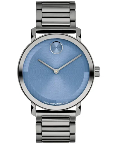 Movado Men's Bold Evolution 2.0 Swiss Quartz Ionic Plated Grey Steel Watch, 40mm In Gray