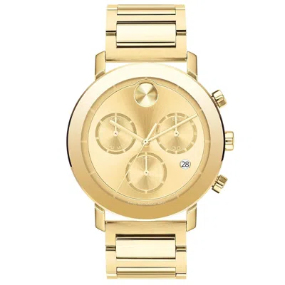 Movado Men's Bold Gold Dial Watch