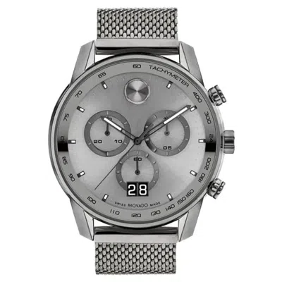 Movado Men's Bold Grey Dial Watch In Silver