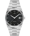 Movado Men's Bold Quest Swiss Automatic Stainless-steel Watch, 39mm In Silver-tone