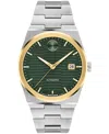 Movado Men's Bold Quest Swiss Automatic Stainless-steel Watch, 39mm In Silver-tone