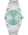 Movado Bold Quest Watch, 40mm In Silver-tone