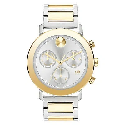 Pre-owned Movado Men's Bold Silver Dial Watch - 3600888