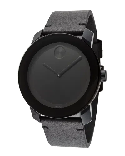 Movado Men's Bold Watch In Black