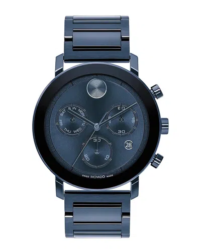 Movado Men's Bold Watch In Blue