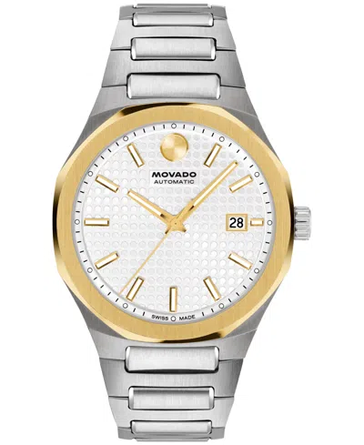 Movado Men's Centurion Swiss Automatic Stainless Steel Watch 40mm In Multi