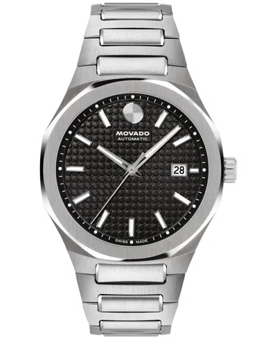 Movado Men's Centurion Swiss Automatic Stainless Steel Watch 40mm In Metallic