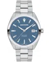 Movado Men's Datron Swiss Automatic Stainless Steel Watch 40mm In Silver-tone