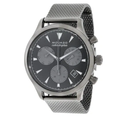 Pre-owned Movado Men's Heritage 43 Mm Quartz Watch 3650100