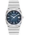Movado Men's Ondoplan Swiss Quartz Stainless Steel Watch 36mm In Silver-tone