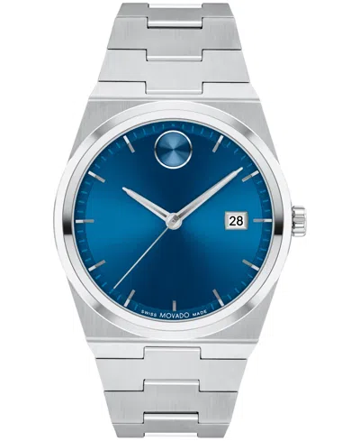 Movado Men's Quest Swiss Quartz Stainless Steel 40mm Watch In Metallic