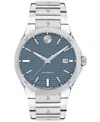 Movado Men's Se Swiss Automatic Stainless Steel Watch 41mm In Silver-tone