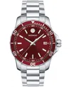 MOVADO MEN'S SERIES 800 SWISS QUARTZ STAINLESS STEEL WATCH 40MM