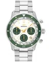 Movado Men's Super Sub Sea Alta Swiss Automatic-chronograph Dura Steel 904l Watch, 43mm In Silver-tone