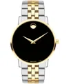Movado Men's Swiss Museum Classic Two-tone Pvd Stainless Steel Bracelet Watch 40mm In No Color