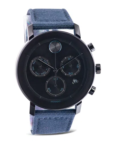 Movado Men's Watch In Blue