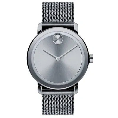 Pre-owned Movado Mens Bold Evolution Grey Dial Watch - 3600902
