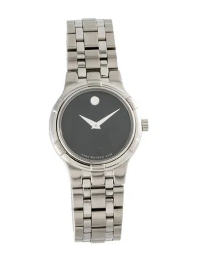 Pre-owned Movado Metio Watch, 26mm In Multi
