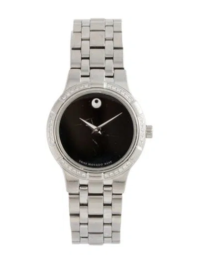 Pre-owned Movado Metio Watch, 26mm In Multicolor