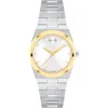 Movado Women's Bold Quest Swiss Quartz Two Tone Stainless Steel Watch, 28mm In Metallic