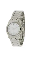 Movado Moda Stainless Steel Ladies Watch In Metallic