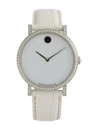 Pre-owned Movado Museum Automatic Watch In Multi