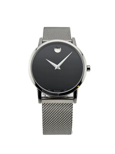 Pre-owned Movado Museum Classic 0607646 Women's Quartz Swiss Watch - Retail Price $795