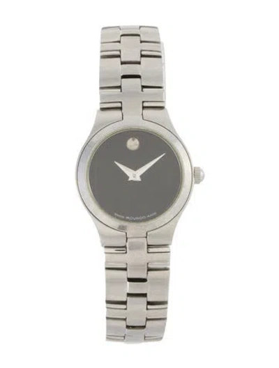Pre-owned Movado Museum Juro Watch, 24mm In Multi