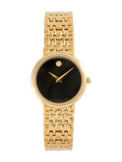 Pre-owned Movado Museum Watch, 26mm In Multi