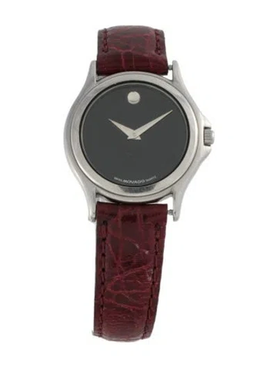 Pre-owned Movado Museum Watch In Multi