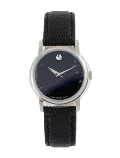 Pre-owned Movado Museum Watch In Multi