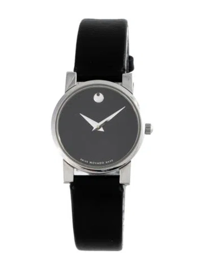 Pre-owned Movado Museum Watch In Multi