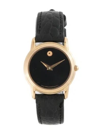 Pre-owned Movado Museum Watch In Multicolor