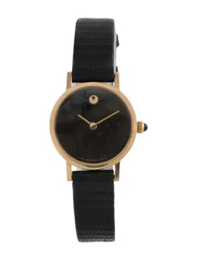 Pre-owned Movado Museum Watch In Multicolor