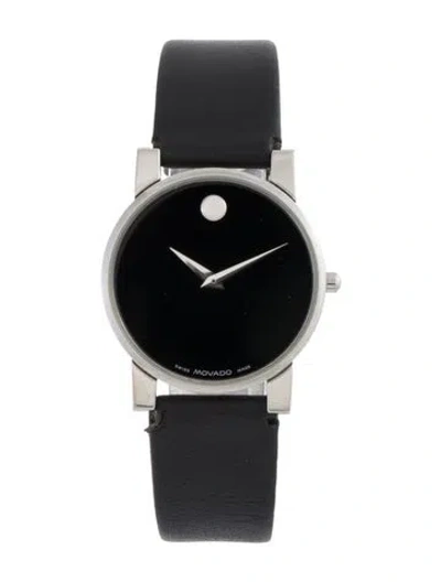 Pre-owned Movado Museum Watch In Multicolor