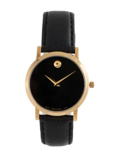Pre-owned Movado Museum Watch In Multicolor