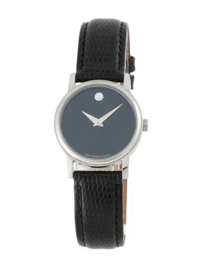 Pre-owned Movado Museum Watch In Multicolor