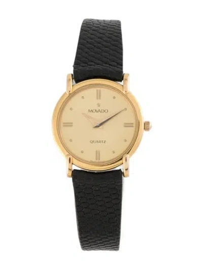 Pre-owned Movado Museum Watch In Multicolor