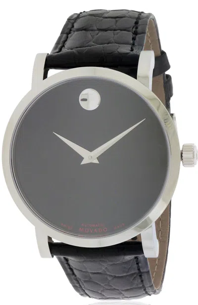 Movado Red Label Automatic Mens Watch In Black