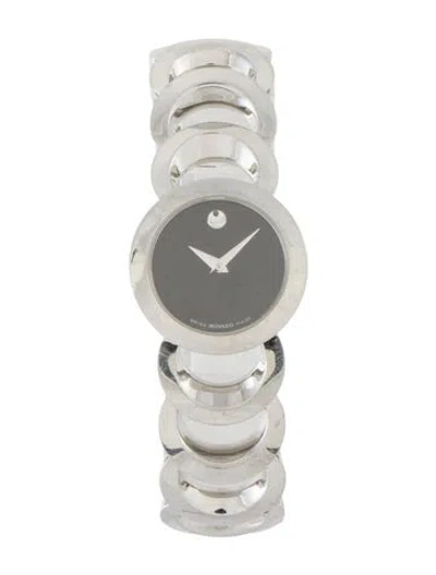 Pre-owned Movado Rondiro Watch, 25mm In Multi