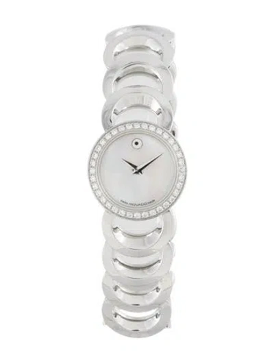 Pre-owned Movado Rondiro Watch, 25mm In Multi