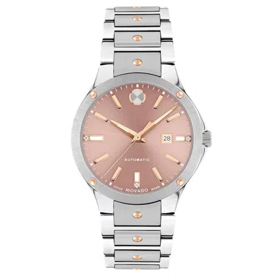 Pre-owned Movado Se Automatic Women's Watch 0607936