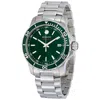 MOVADO MOVADO SERIES 800 GREEN DIAL STAINLESS STEEL MEN'S WATCH 2600136