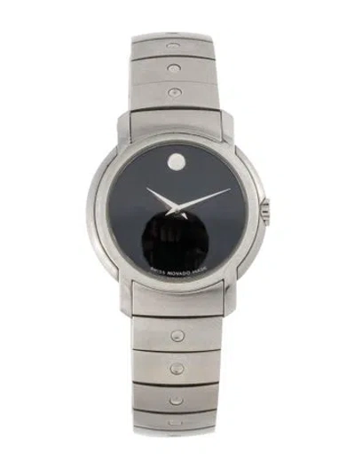 Pre-owned Movado Sl Series Watch, 28mm In Multicolor
