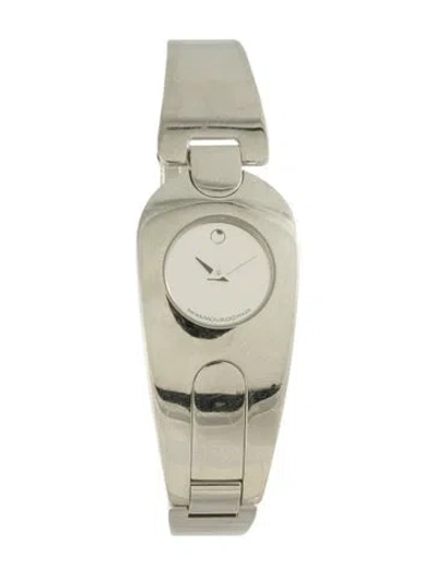 Pre-owned Movado Timema Watch, 22mm In Multi
