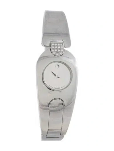 Pre-owned Movado Timema Watch, 22mm In Multi