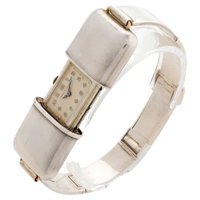 Pre-owned Movado Travel Clock/purse Clock /bangle Wristwatch. Dial 'udall And Ballou' 1925 In Multi