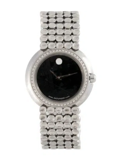 Pre-owned Movado Trembrili Watch, 28mm In Multi