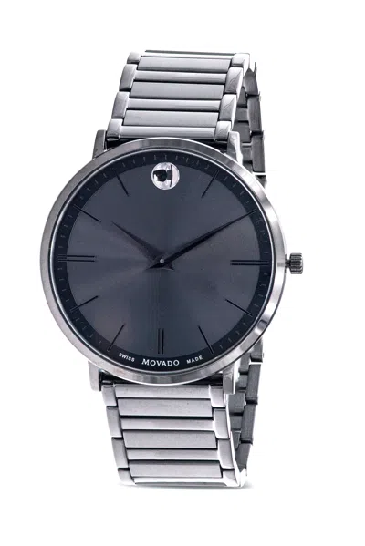 Pre-owned Movado Ultra Slim Mens Watch 0607210